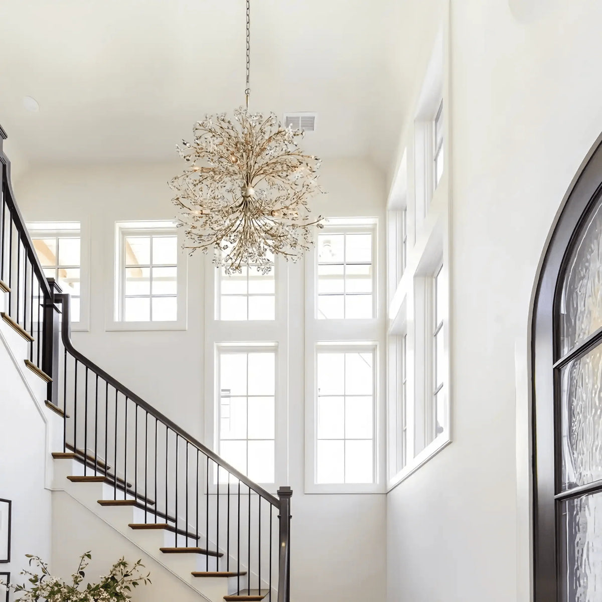 Fiore 8 - Light Round Chandelier - cyranlamps
