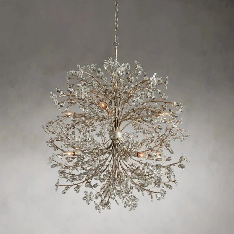 Fiore 8 - Light Round Chandelier - cyranlamps