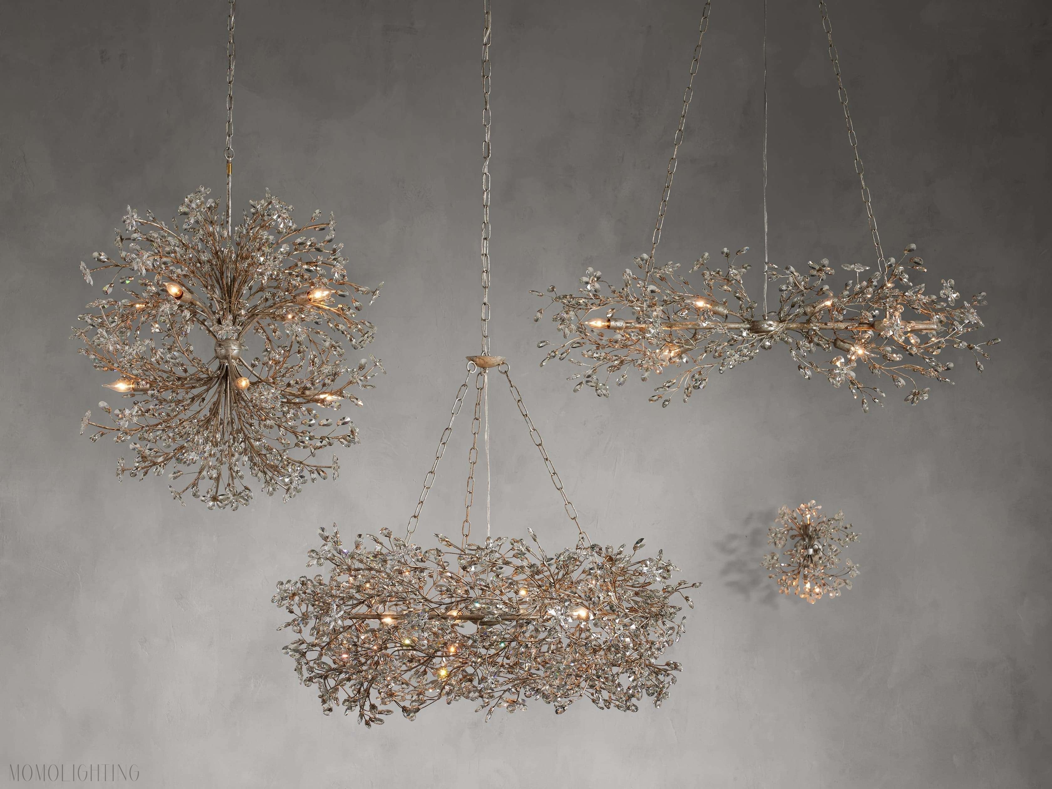 Fiore Crown Chandelier - Cyran Lamps