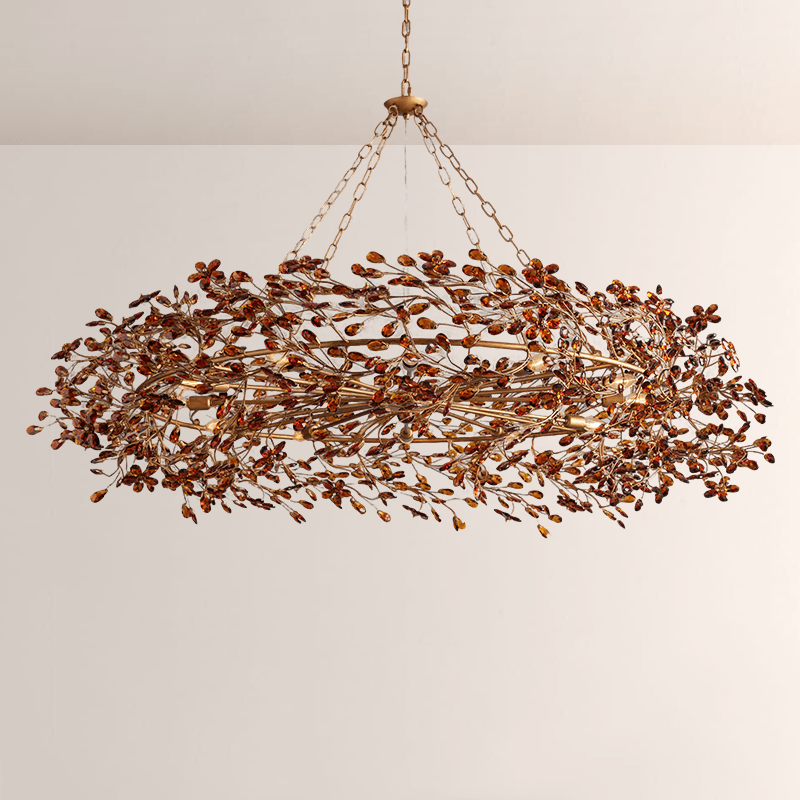 Fiore Crown Chandelier - Cyran Lamps