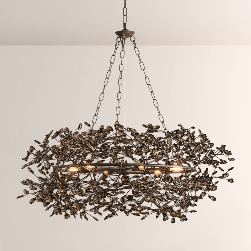 Fiore Crown Chandelier - Cyran Lamps