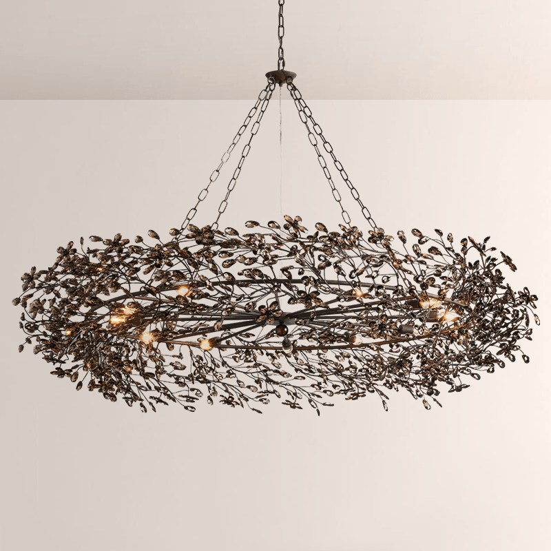 Fiore Crown Chandelier - Cyran Lamps