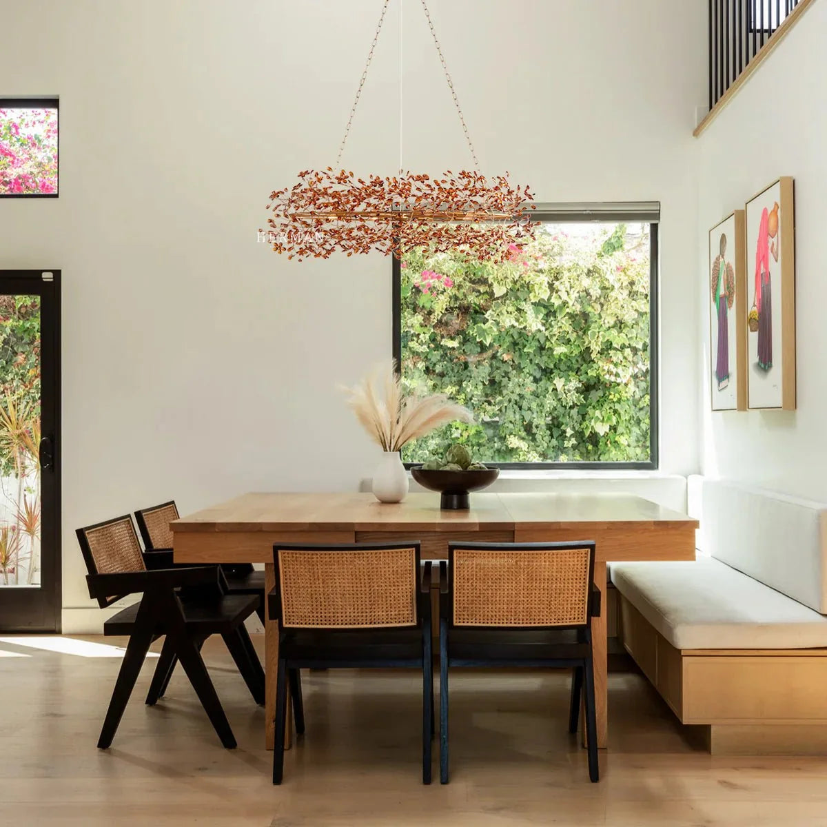 Fiore Oval Chandelier 62'' 74'' - cyranlamps