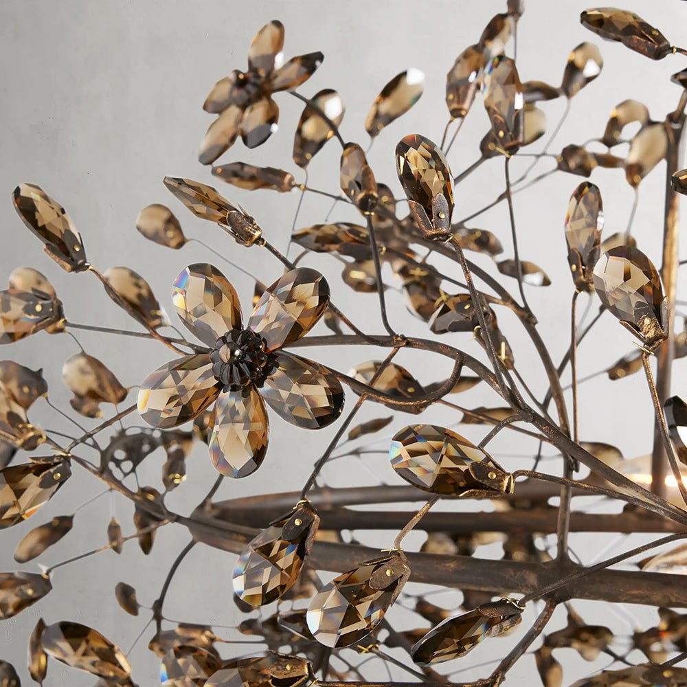 Fiore Oval Chandelier 62'' 74'' - cyranlamps