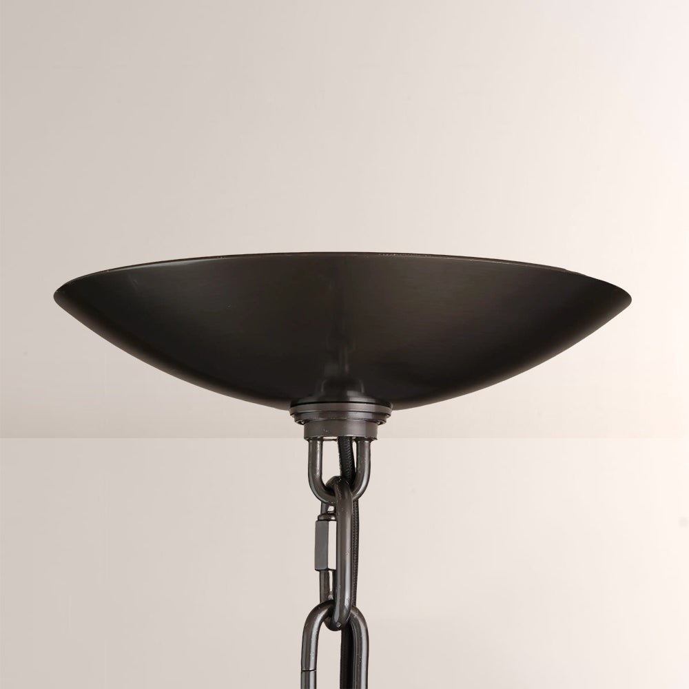 Ghiaccia Glass Round Chandelier - Cyran Lamps