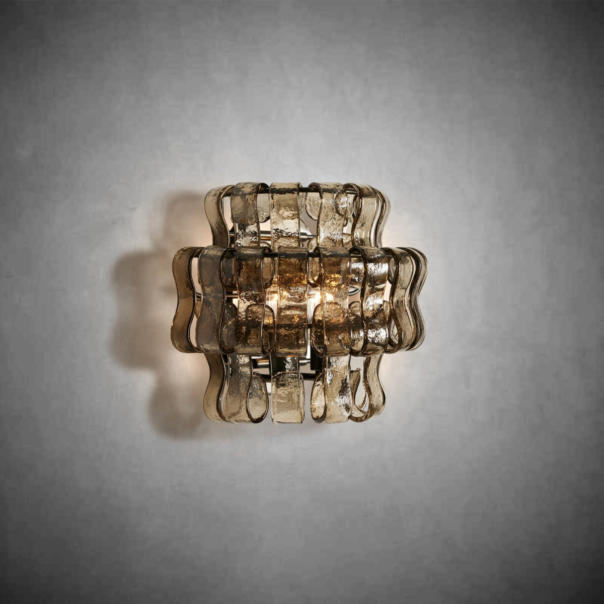 Ghiaccio Glass Wall Sconce - cyranlamps