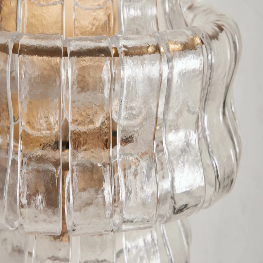 Ghiaccio Glass Wall Sconce - cyranlamps