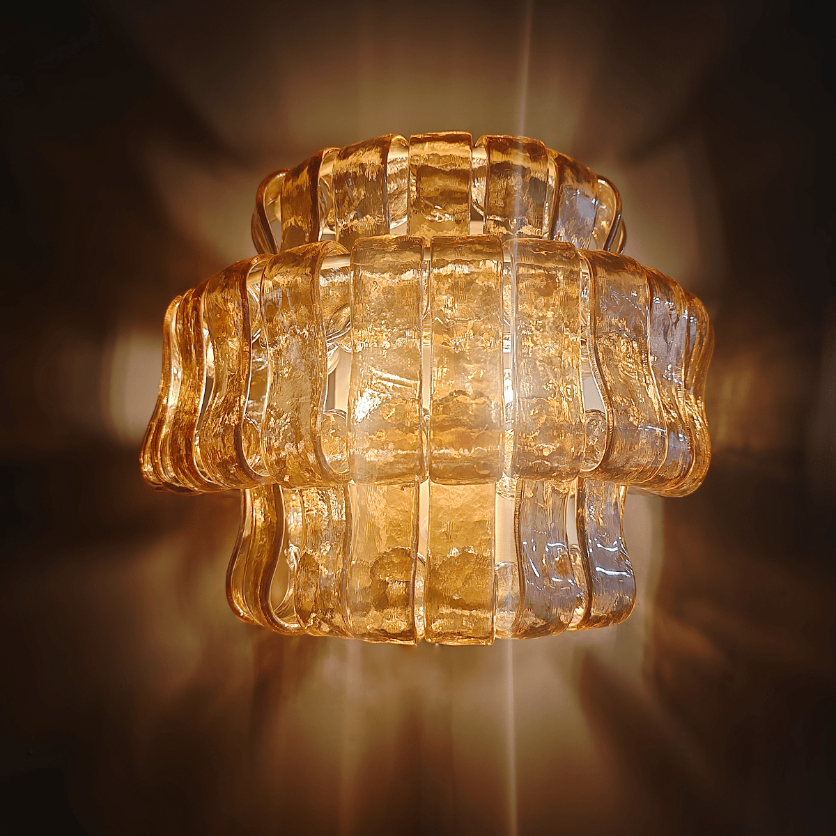 Ghiaccio Glass Wall Sconce - cyranlamps