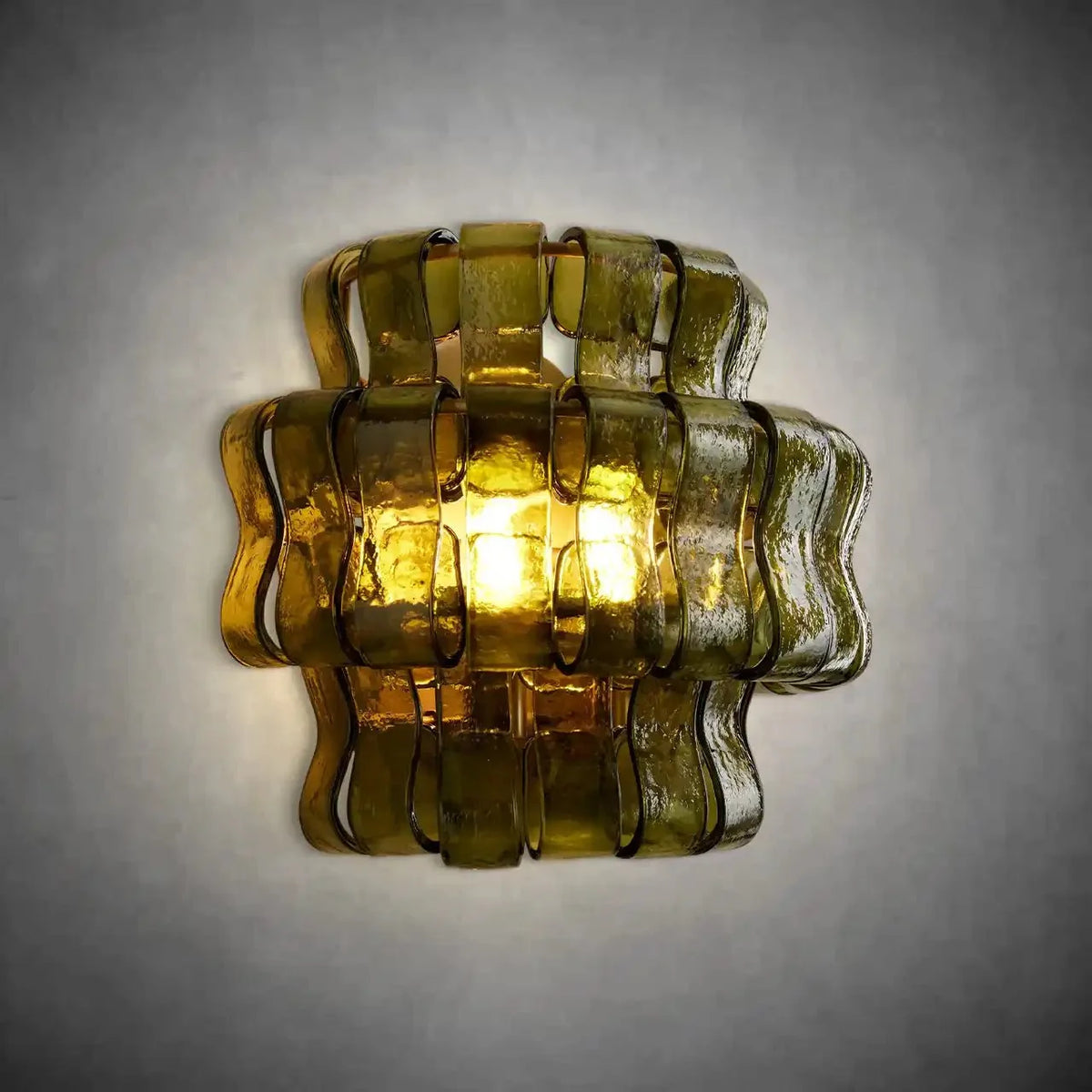 Ghiaccio Glass Wall Sconce - cyranlamps
