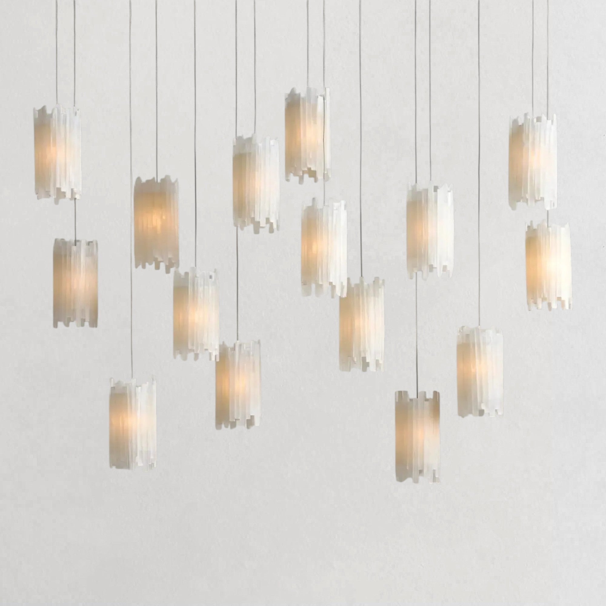 Giana Rectangular Chandelier - Cyran Lamps