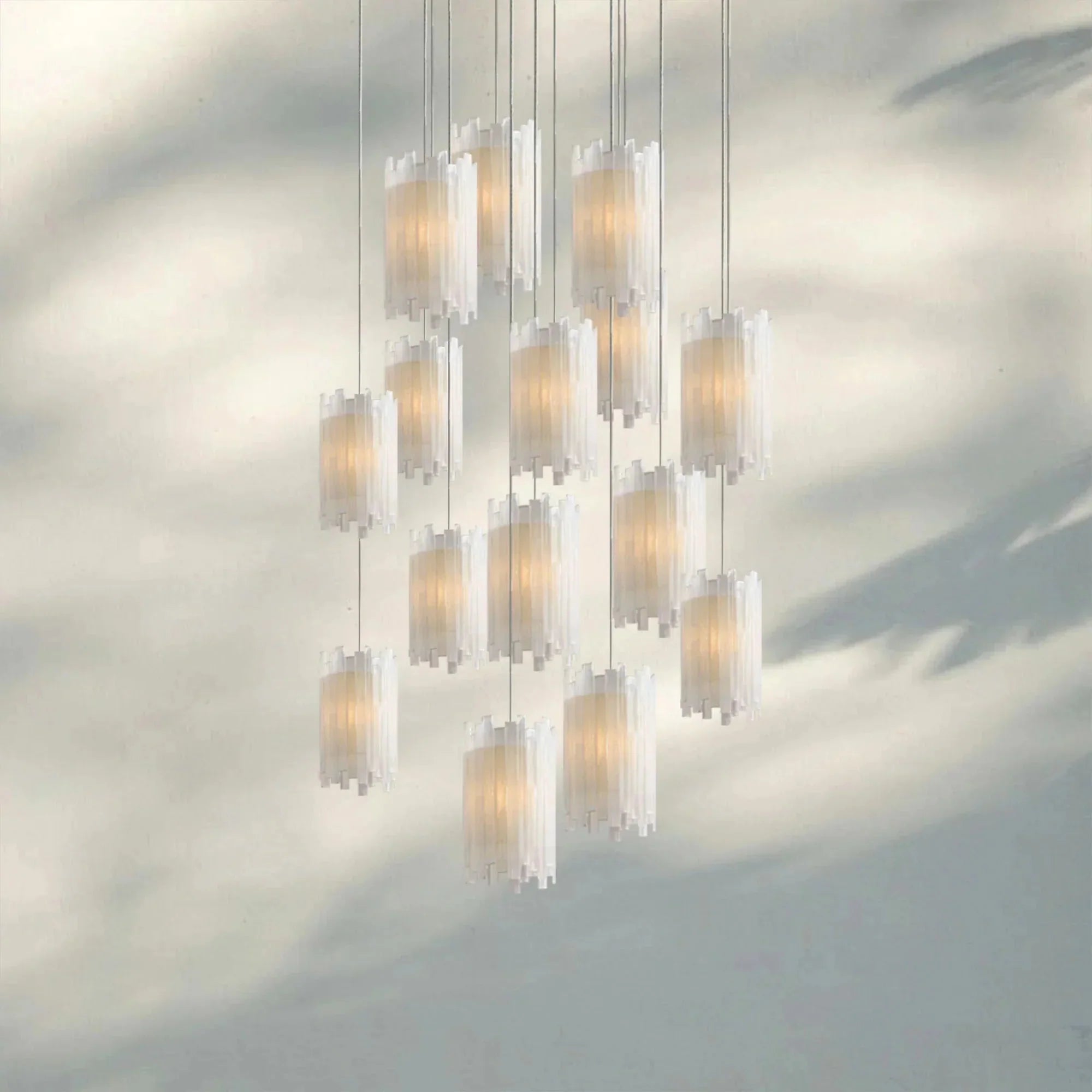 Giana Round Chandelier 15/36 Light - cyranlamps