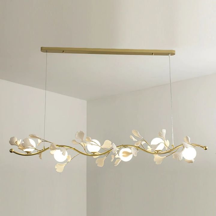Gingko Glass Chandelier - cyranlighting