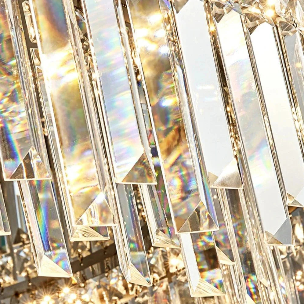 Gio Flush Mount Chandelier - cyranlamps