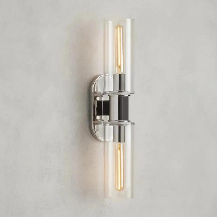 Harlin 2 - Light Wall Sconce in Clear - cyranlamps