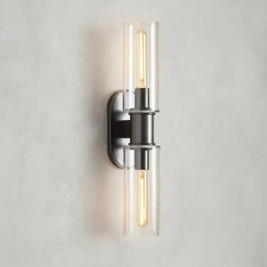 Harlin 2 - Light Wall Sconce in Clear - cyranlamps