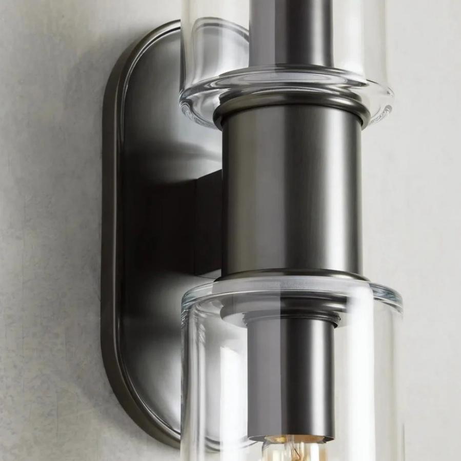 Harlin 2 - Light Wall Sconce in Clear - cyranlamps