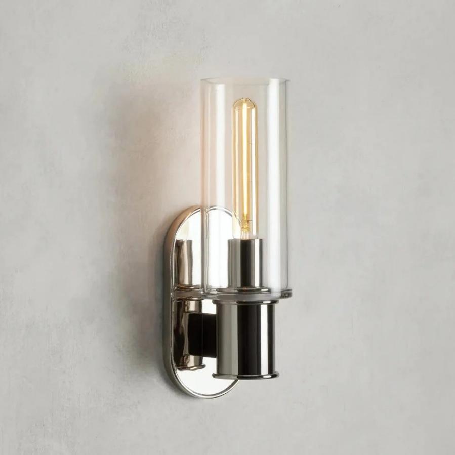 Harlin Wall Sconce in Clear - cyranlamps