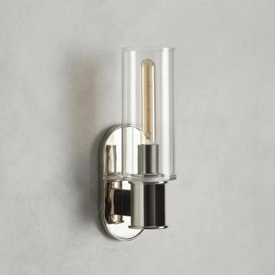 Harlin Wall Sconce in Clear - cyranlamps