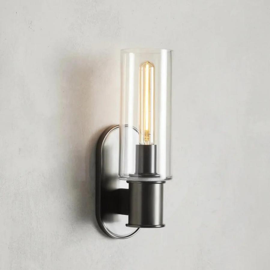Harlin Wall Sconce in Clear - cyranlamps