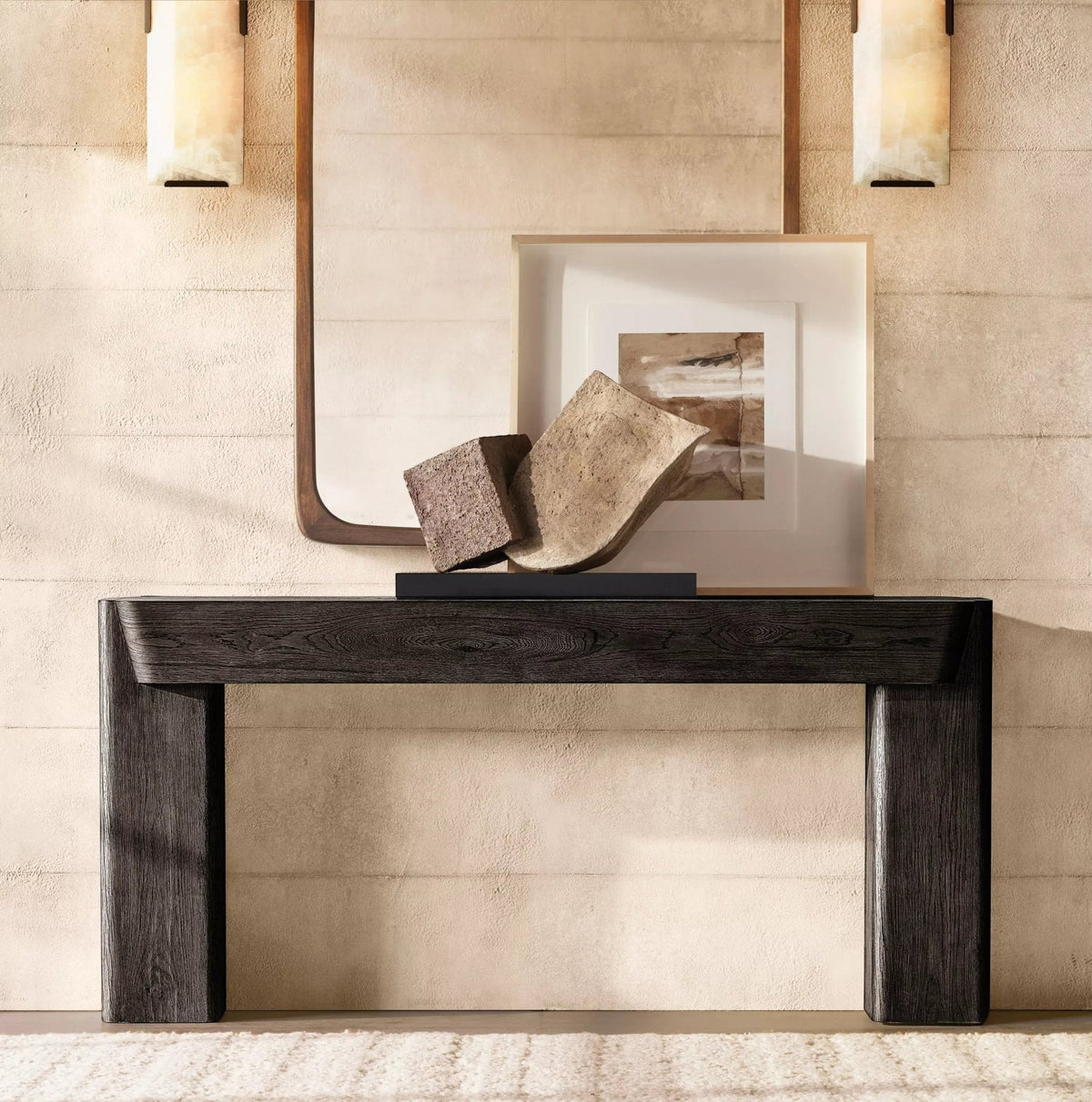 Hartley Alabaster Linear Sconce - cyranlighting