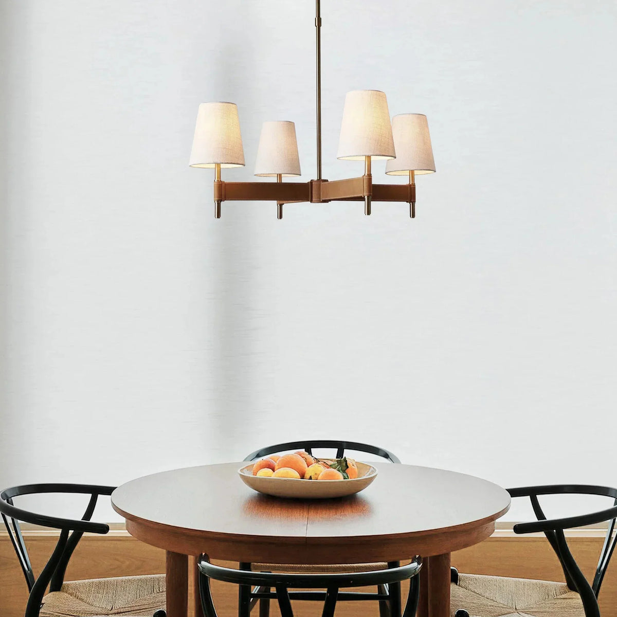 Hastings 4 - Light Cross Chandelier - cyranlamps