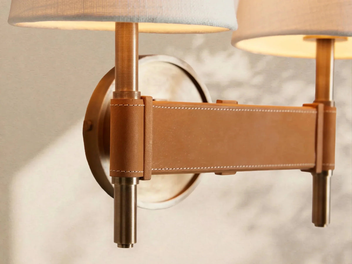 Hastings Double Sconce - cyranlamps