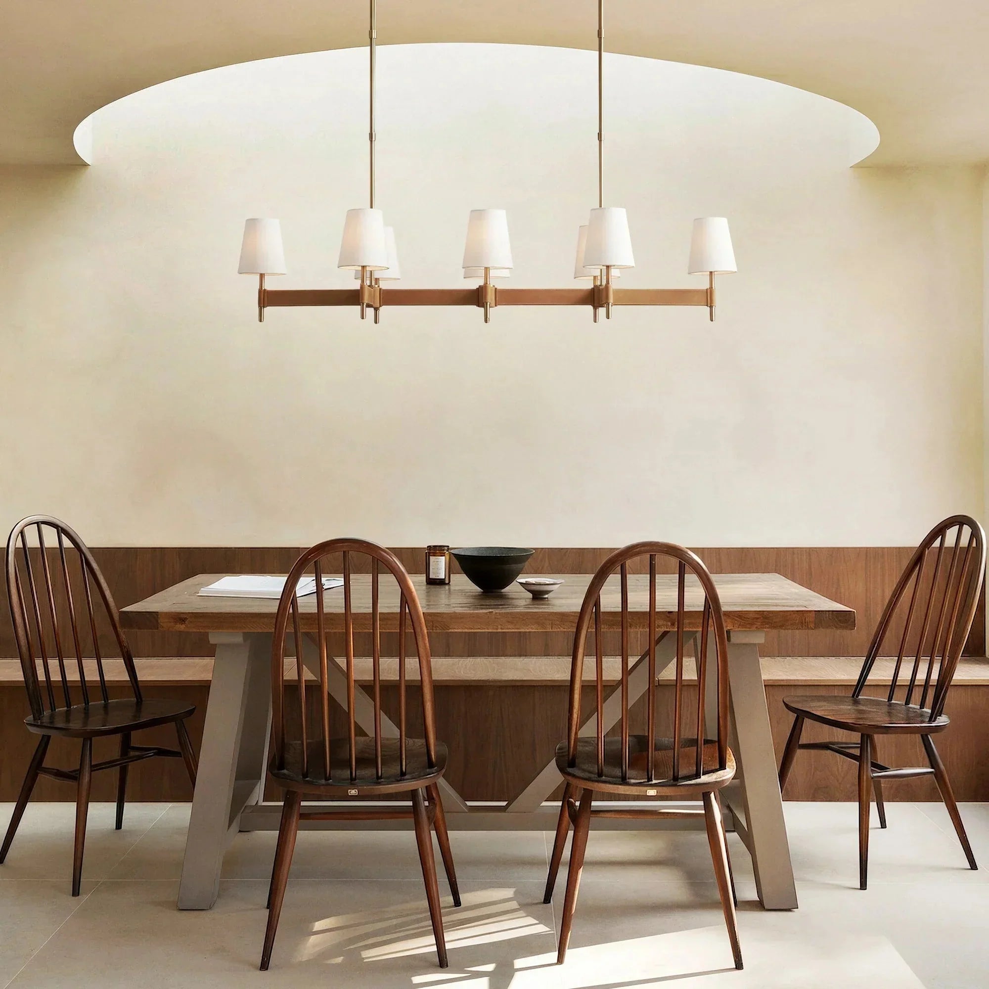 Hastings Linear Chandelier - cyranlamps