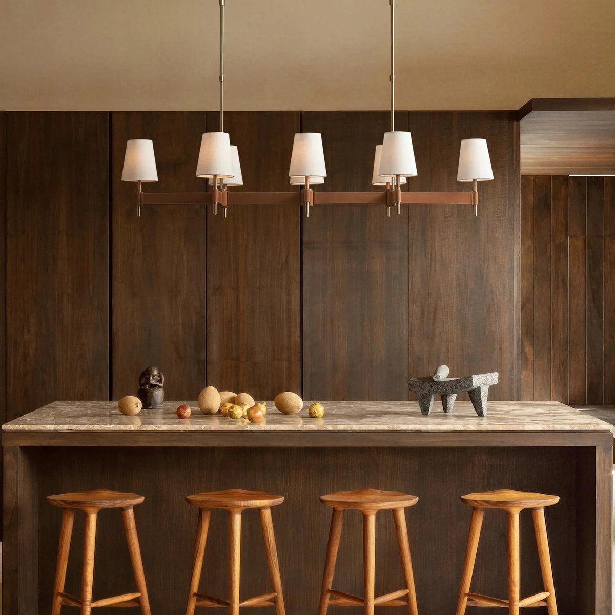 Hastings Linear Chandelier - cyranlamps