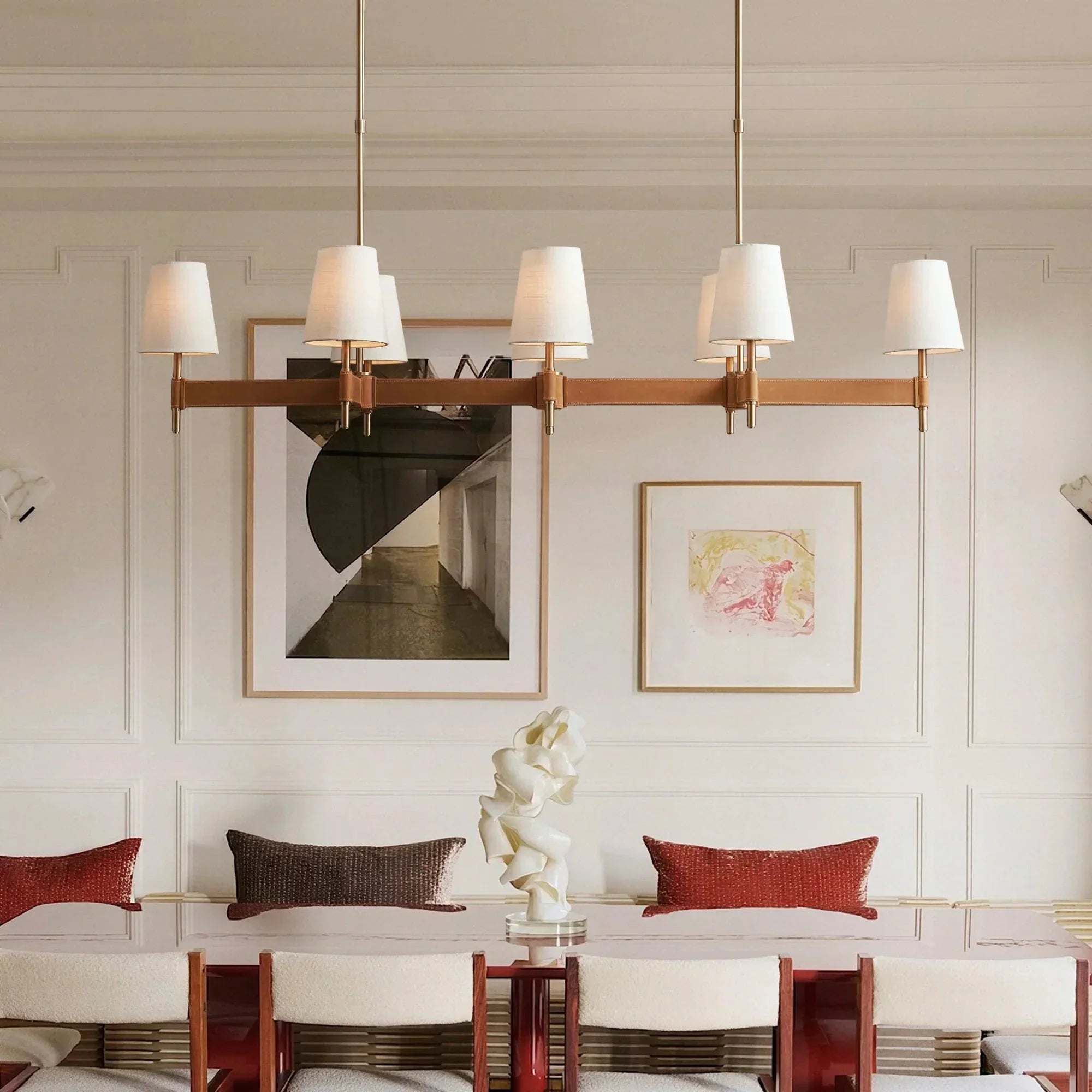 Hastings Linear Chandelier - cyranlamps