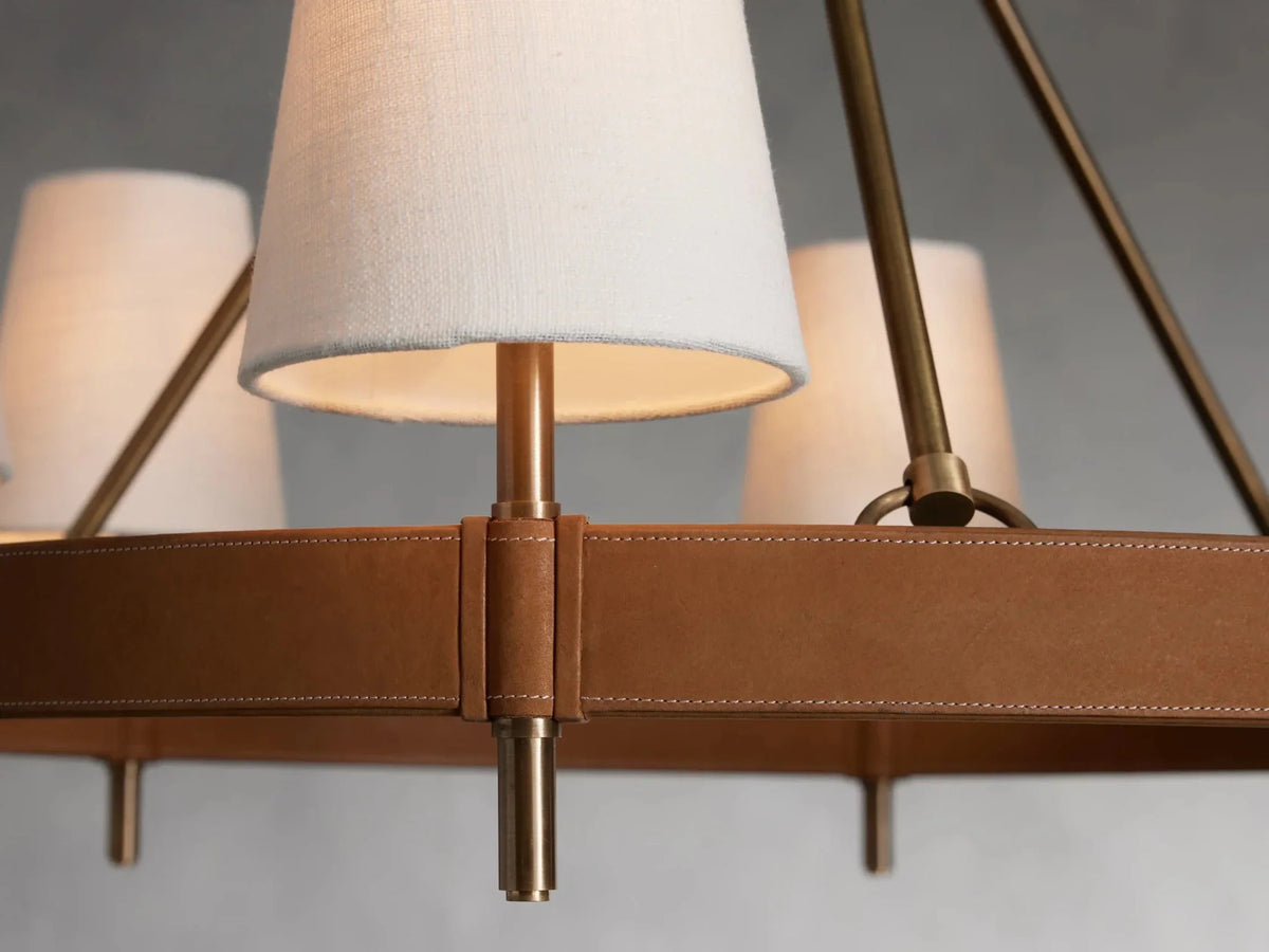 Hastings Round Chandelier - cyranlamps