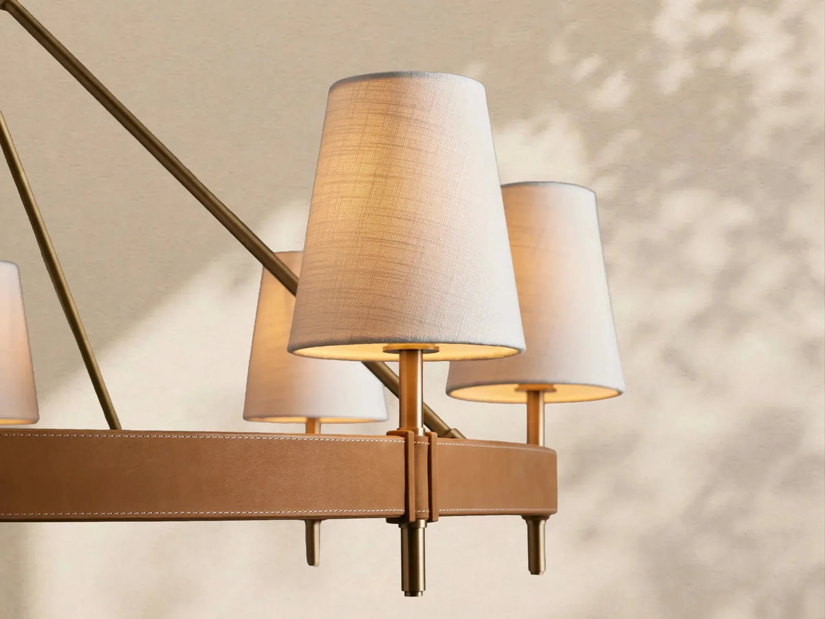 Hastings Round Chandelier - cyranlamps