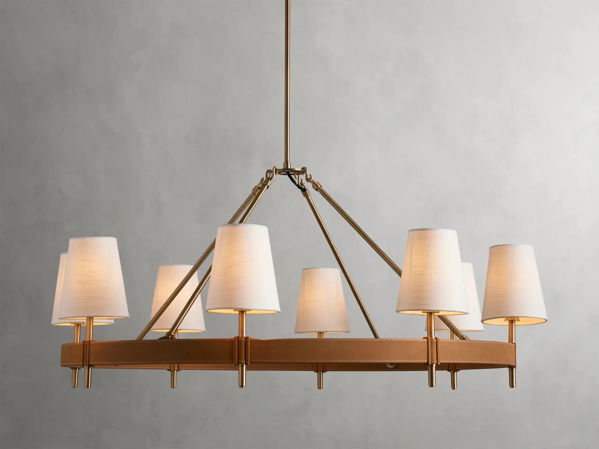 Hastings Round Chandelier - cyranlamps