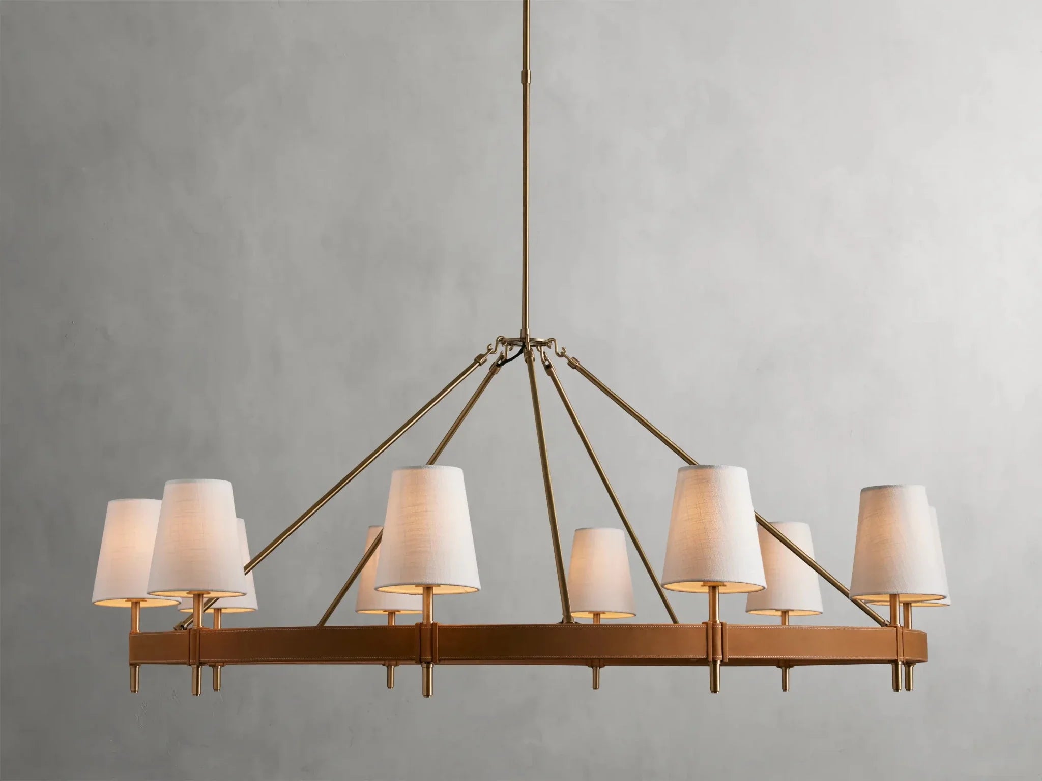 Hastings Round Chandelier - cyranlamps
