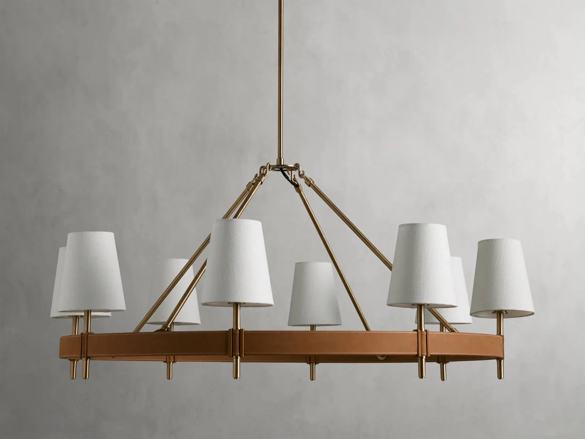 Hastings Round Chandelier - cyranlamps