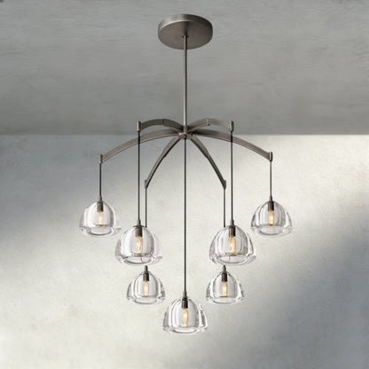 Hemispher Round Chandelier - cyranlighting