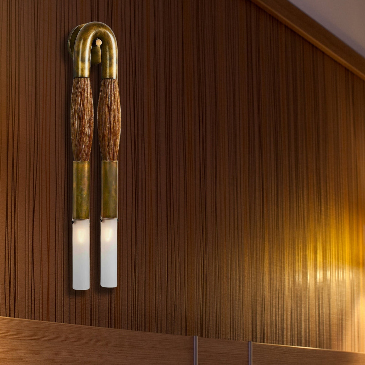 Horsehair Sconce