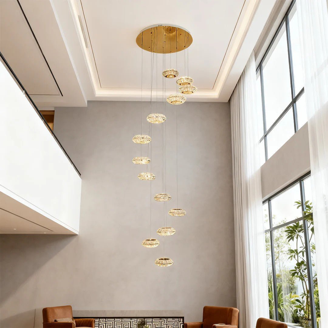 Italian Style Chandeliers Duplex Luxury Ceiling Lights - Cyran Lamps