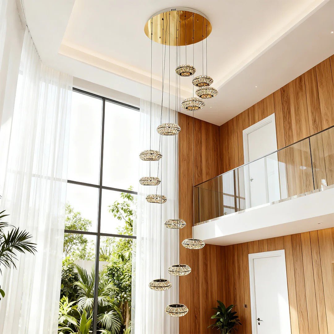 Italian Style Chandeliers Duplex Luxury Ceiling Lights - Cyran Lamps
