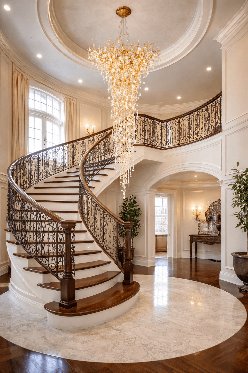 Large Branch Chandelier For High Ceiling - cyranlamps