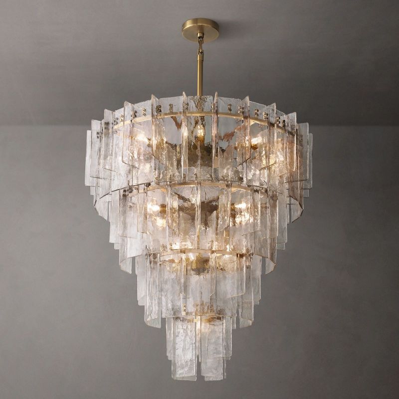 Latracy Multi - layer Round Chandelier 47" - Cyran Lamps