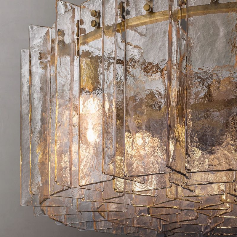 Latracy Round Chandelier 48" - Cyran Lamps