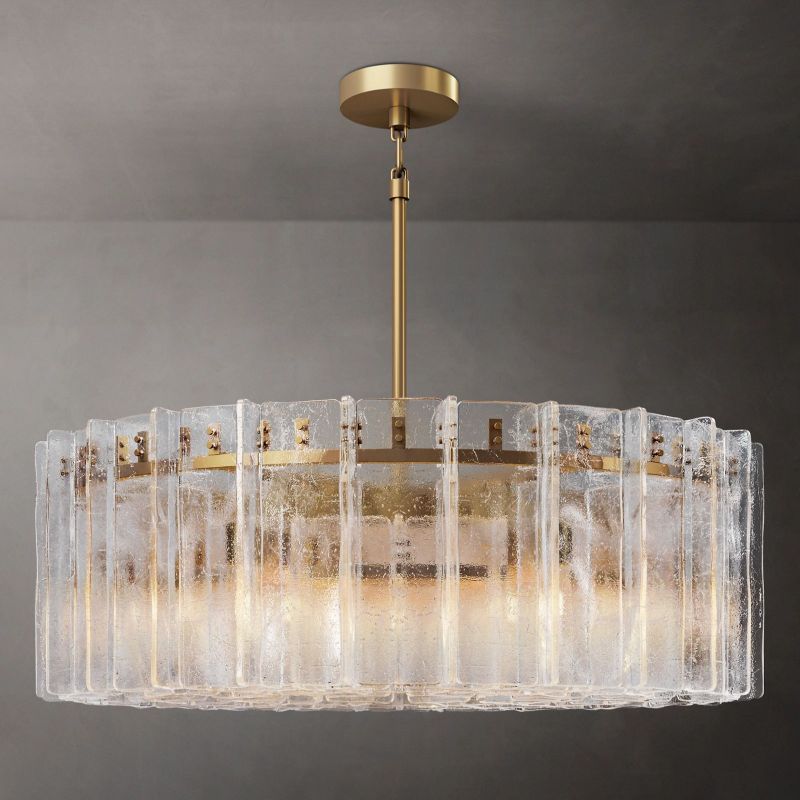 Latracy Round Chandelier 48" - Cyran Lamps