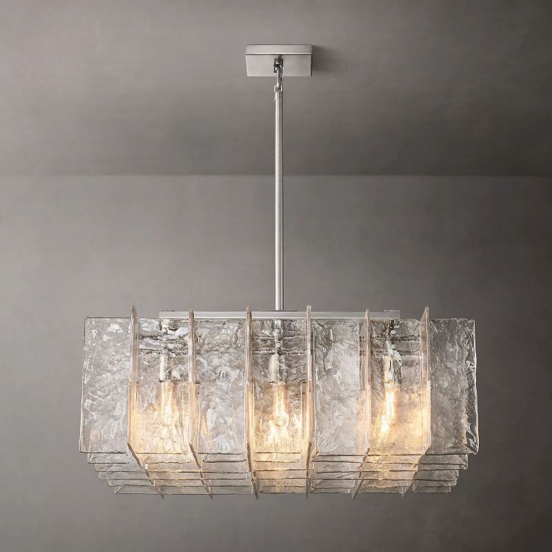 Latracy Square Chandelier 37" - Cyran Lamps