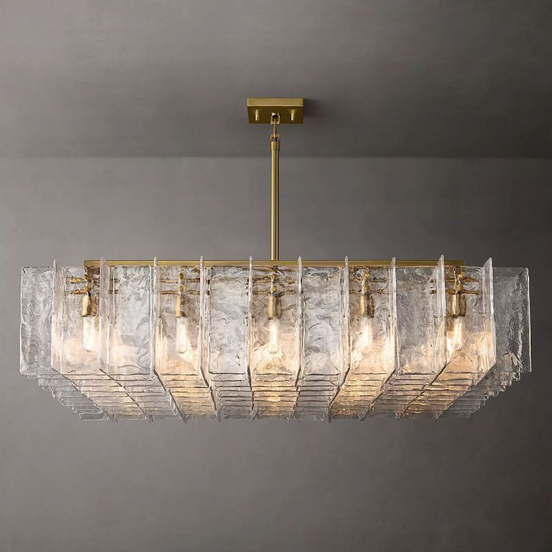 Latracy Square Chandelier 60" - Cyran Lamps