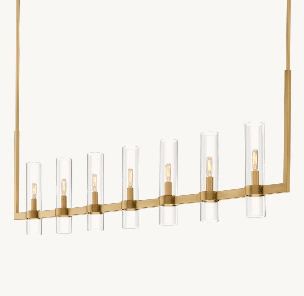 Lavelle Linear Chandelier 59" - Cyran Lamps