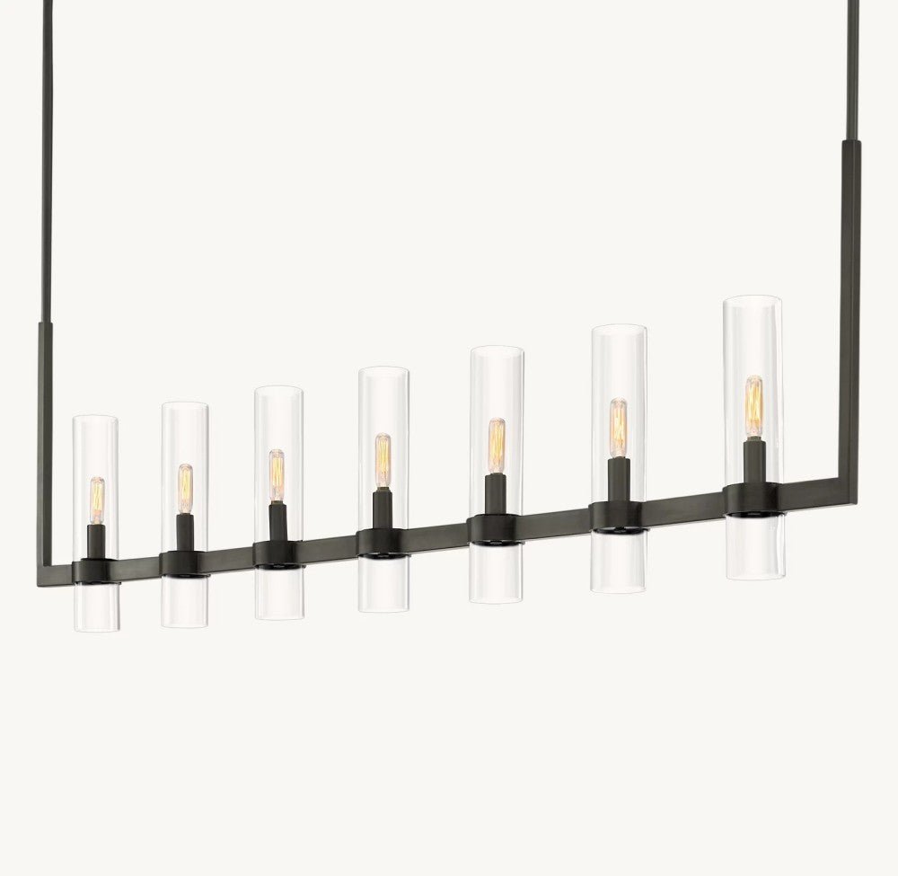 Lavelle Linear Chandelier 59" - Cyran Lamps