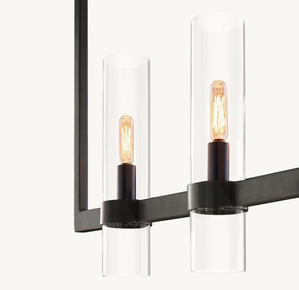Lavelle Linear Chandelier 59" - Cyran Lamps