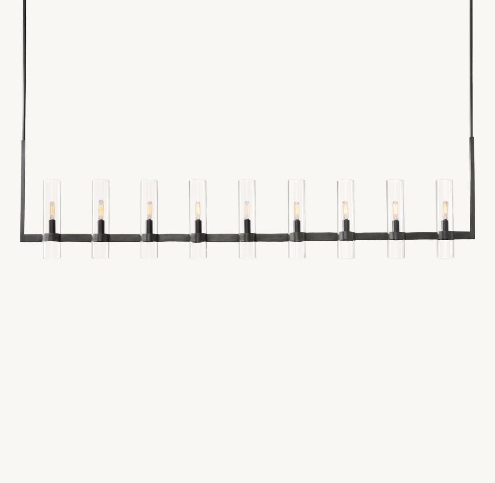 Lavelle Linear Chandelier 73" - Cyran Lamps