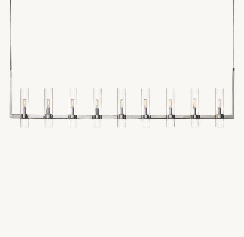 Lavelle Linear Chandelier 73" - Cyran Lamps