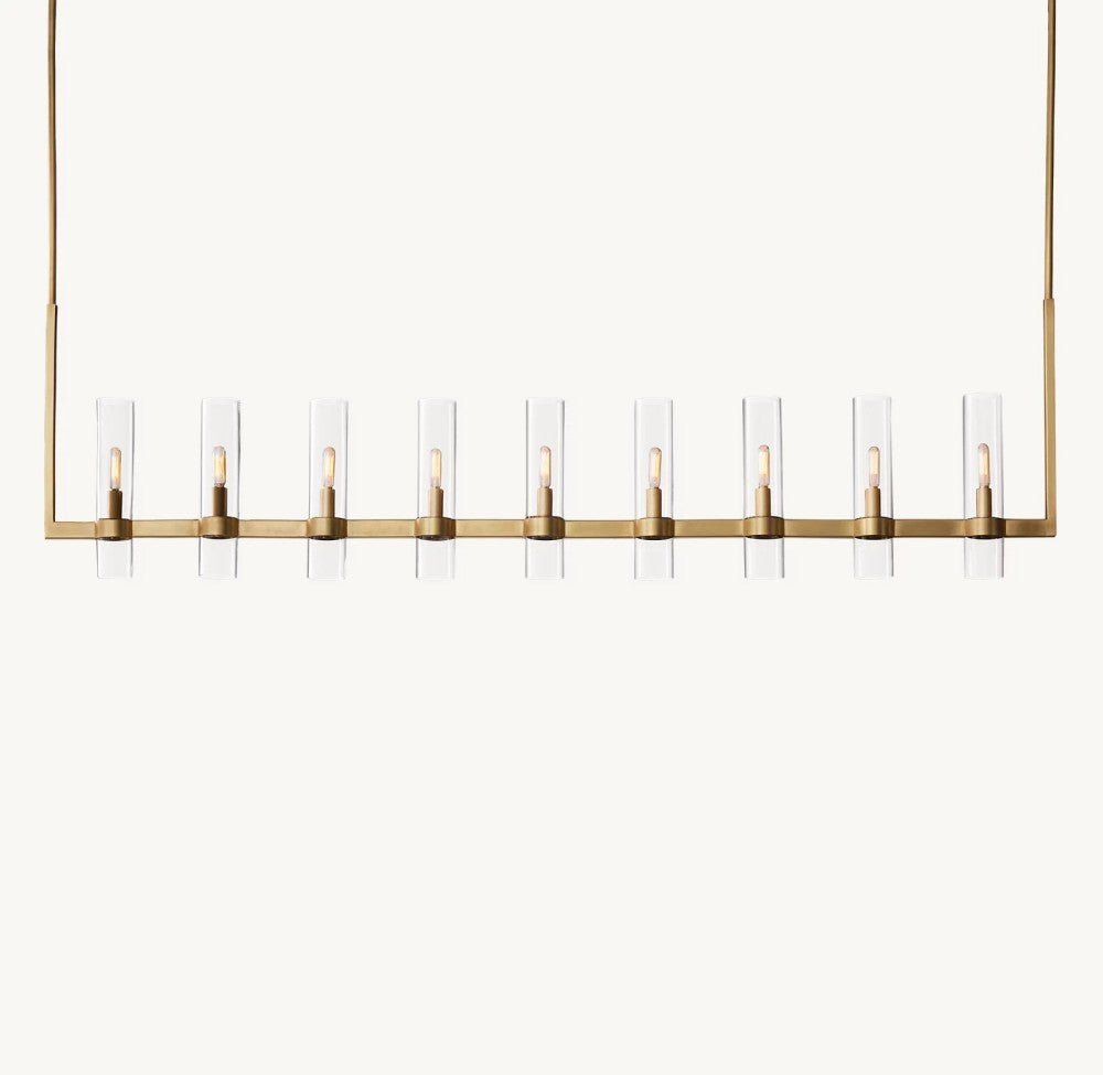 Lavelle Linear Chandelier 73" - Cyran Lamps